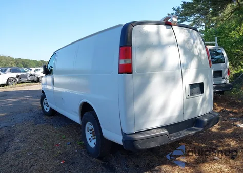 2010 GMC Savana 2500 Work Van from USA, damaged, VIN 1GTZGFBAXA1162094